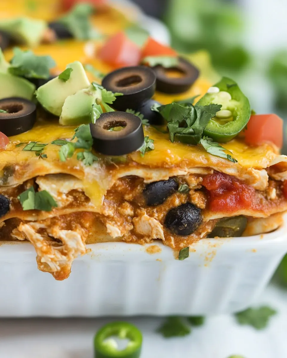 Chicken Enchilada Casserole