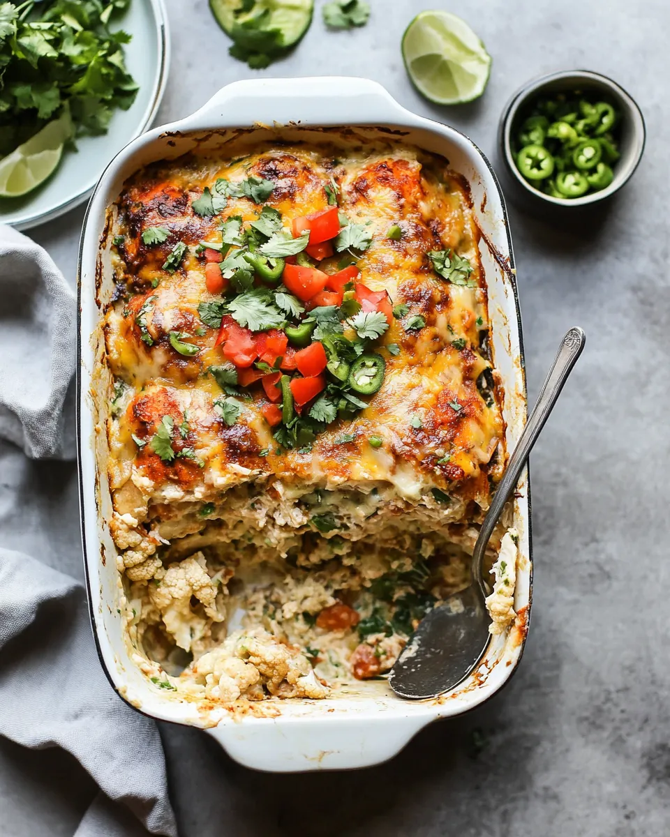 Chicken Enchilada Casserole
