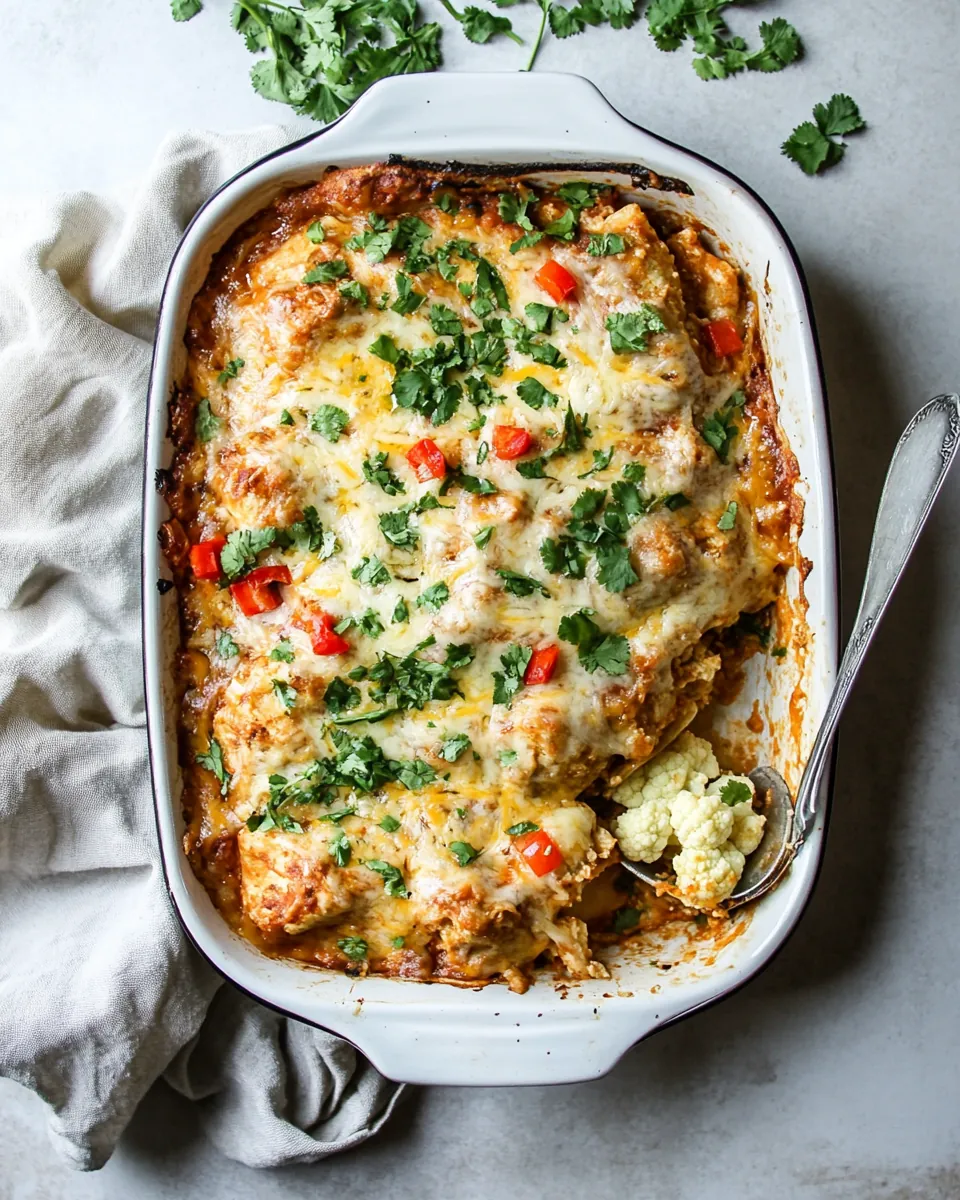 Chicken Enchilada Casserole