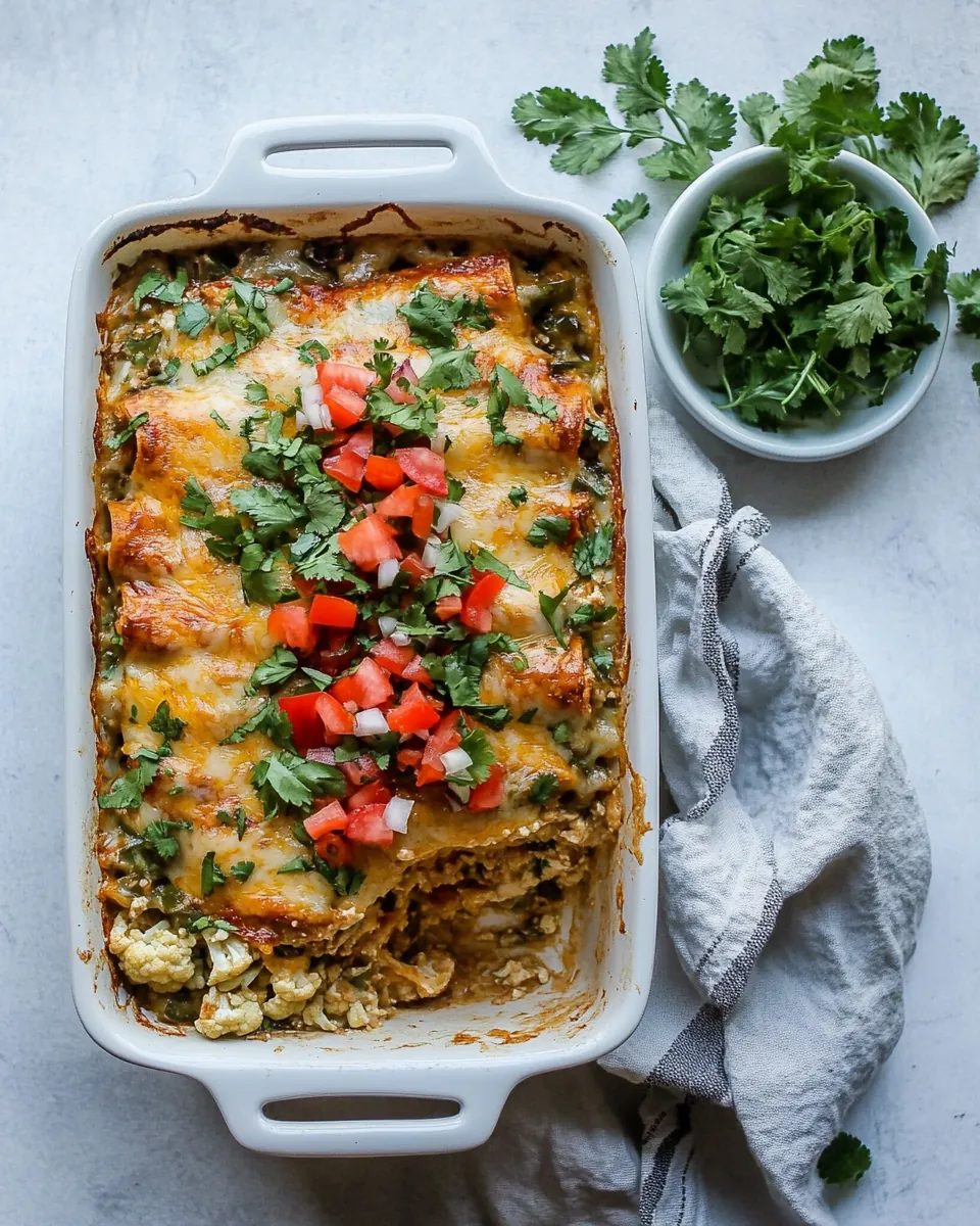 Chicken Enchilada Casserole