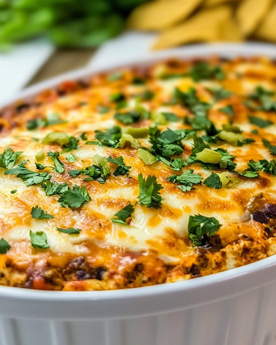 Chicken Enchilada Dip