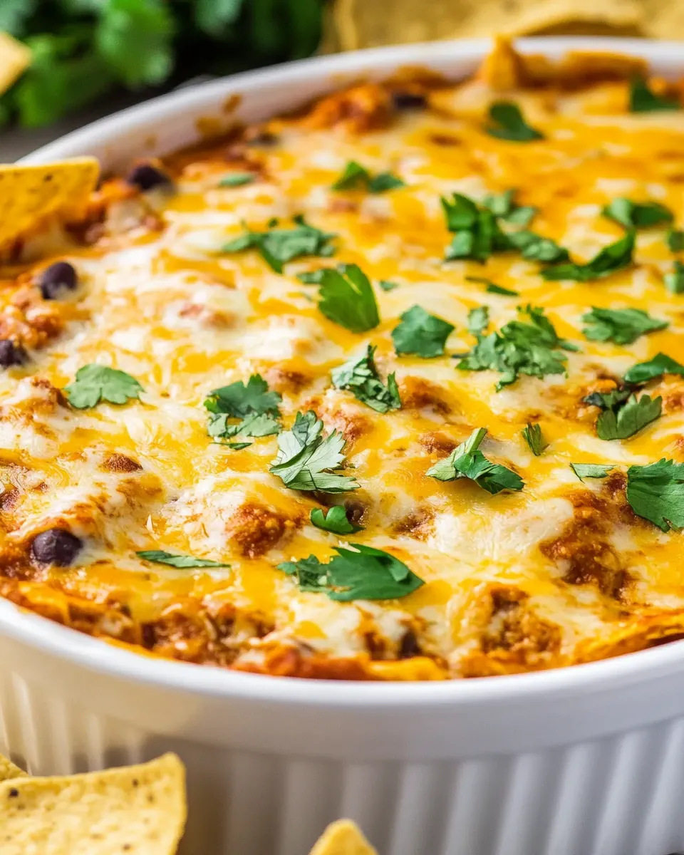 Chicken Enchilada Dip