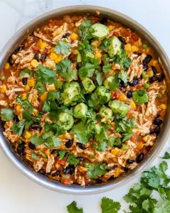 Chicken Enchilada Skillet