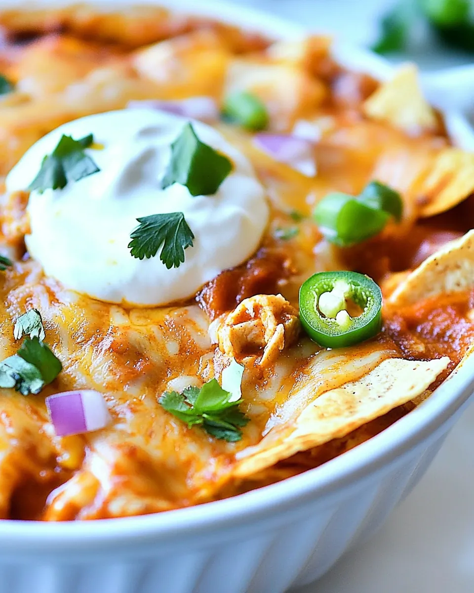 Chicken Enchilada Skillet