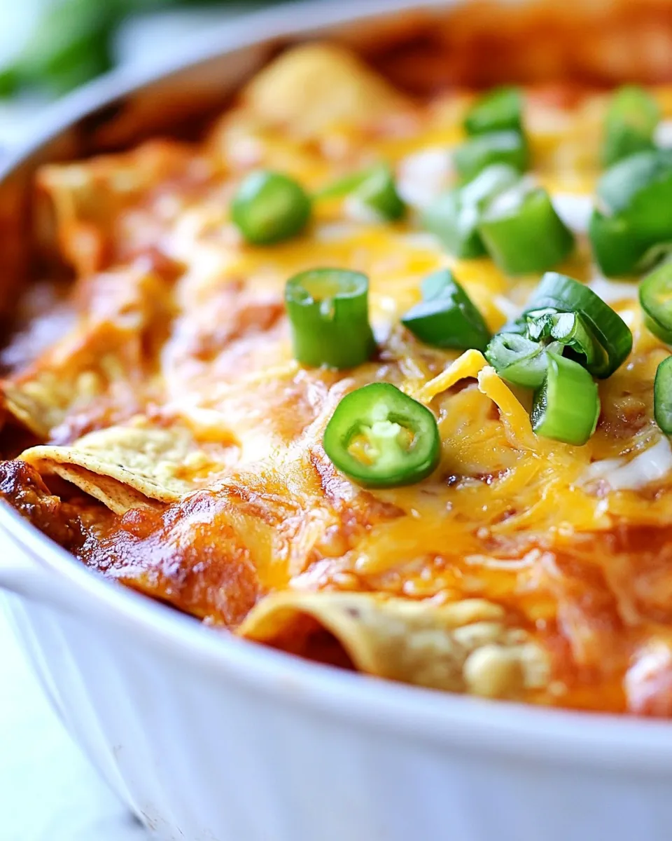 Chicken Enchilada Skillet