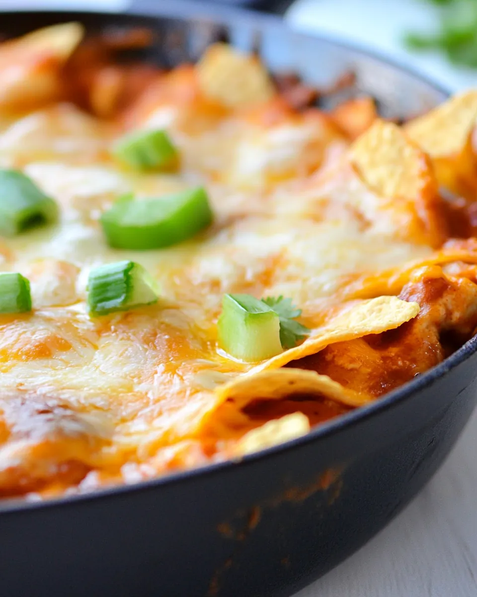 Chicken Enchilada Skillet