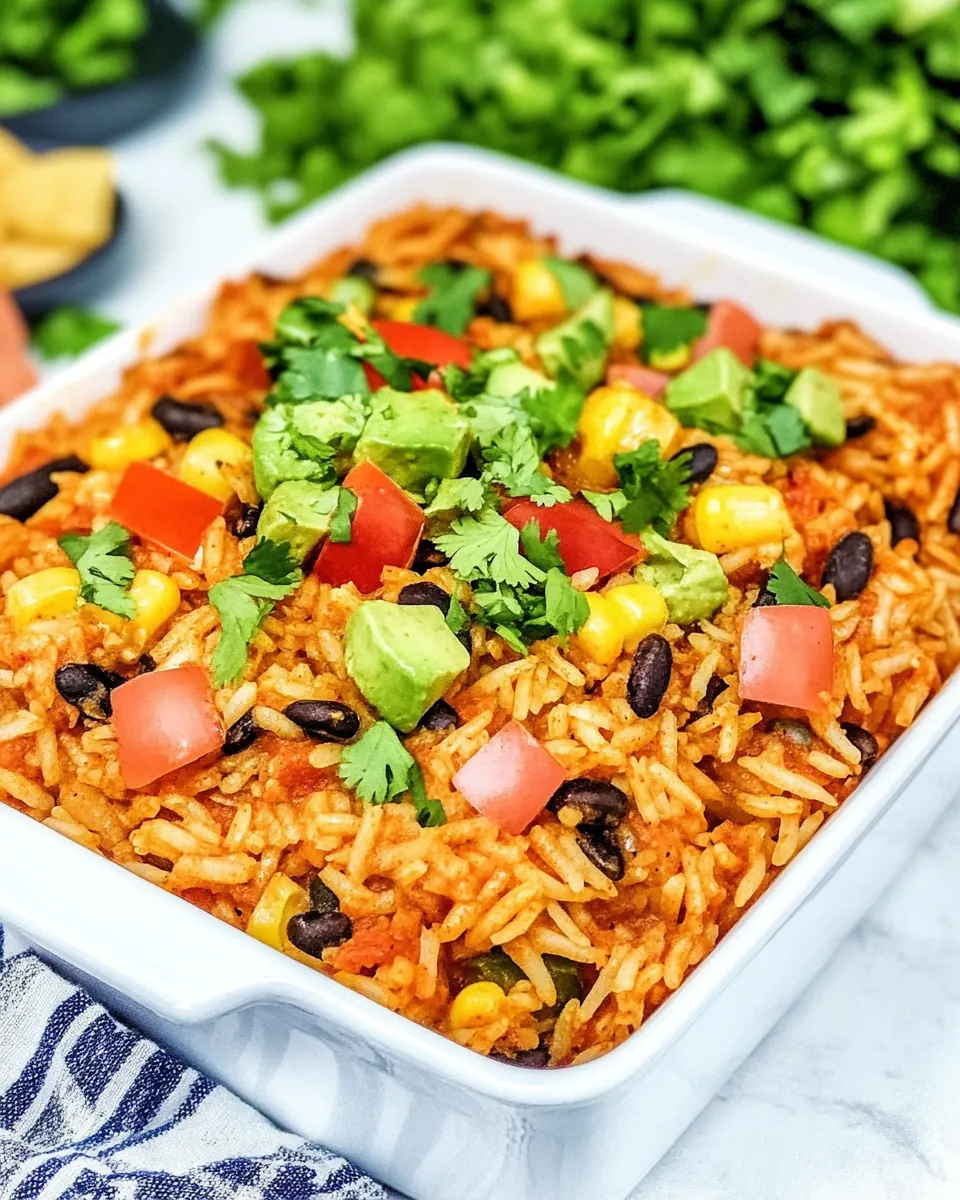 Chicken Enchilada Skillet Rice