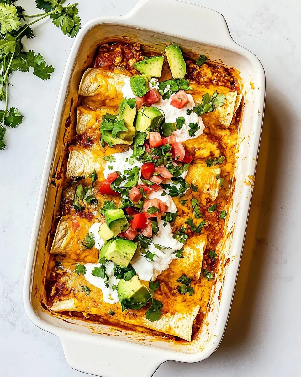 Chicken Enchiladas