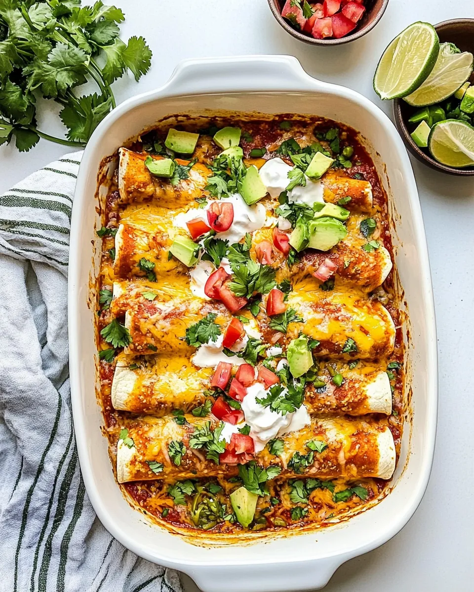 Chicken Enchiladas