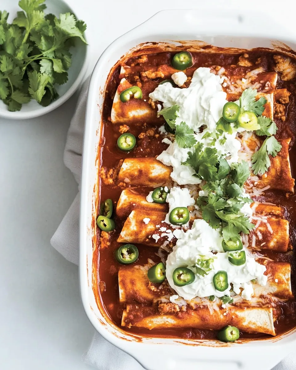 Chicken Enchiladas