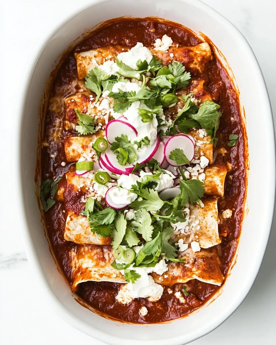 Chicken Enchiladas