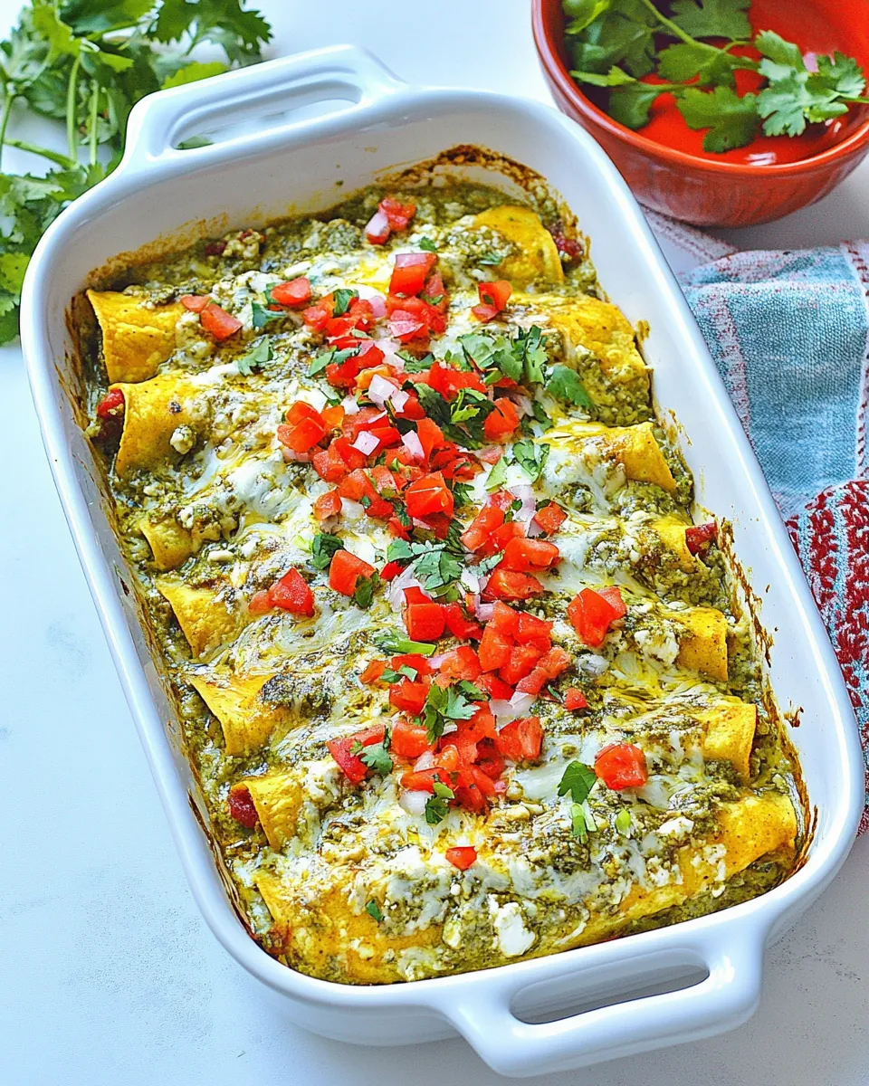 Chicken Enchiladas