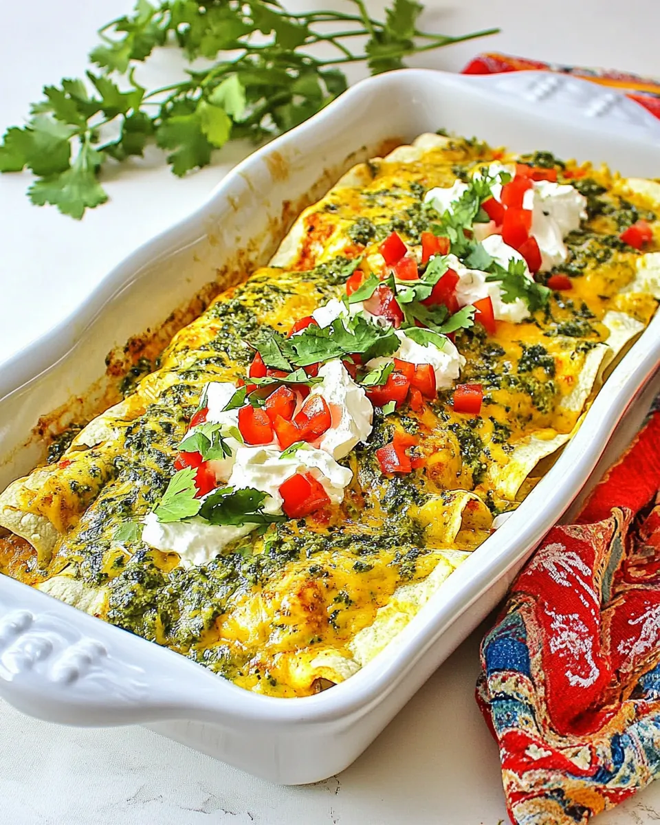 Chicken Enchiladas