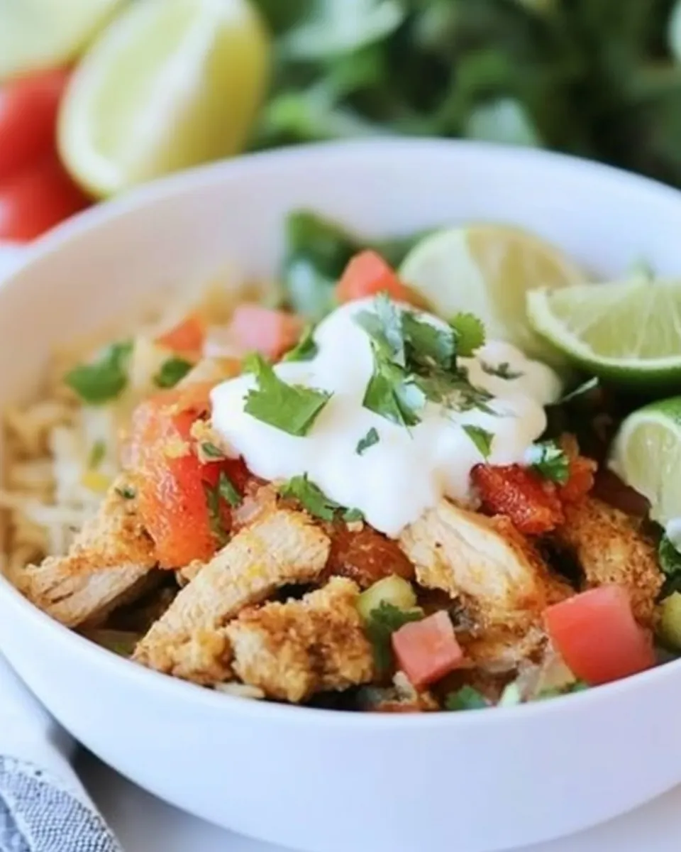 Chicken Fajita Bowl