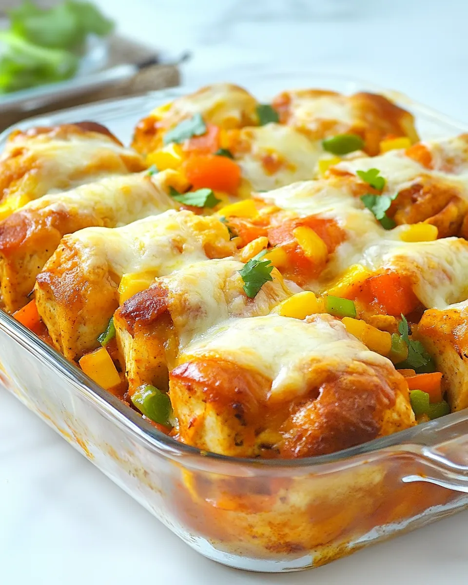 Chicken Fajita Bubble Bake