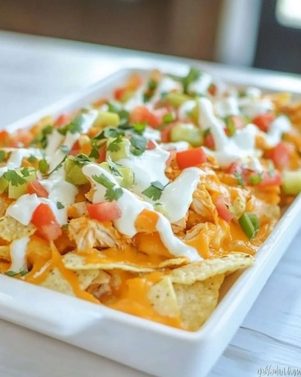 Chicken Fajita Nachos