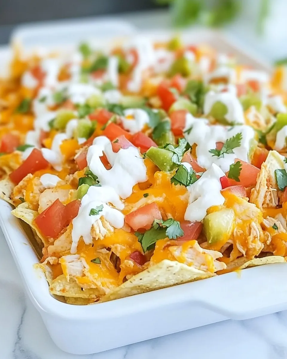Chicken Fajita Nachos