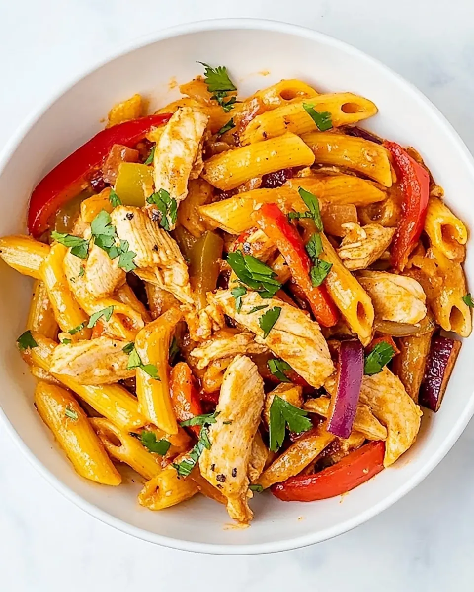 Chicken Fajita Pasta