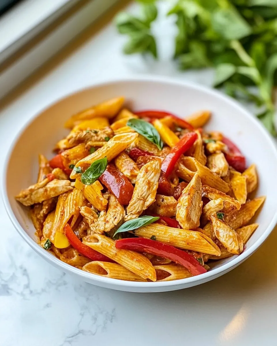 Chicken Fajita Pasta