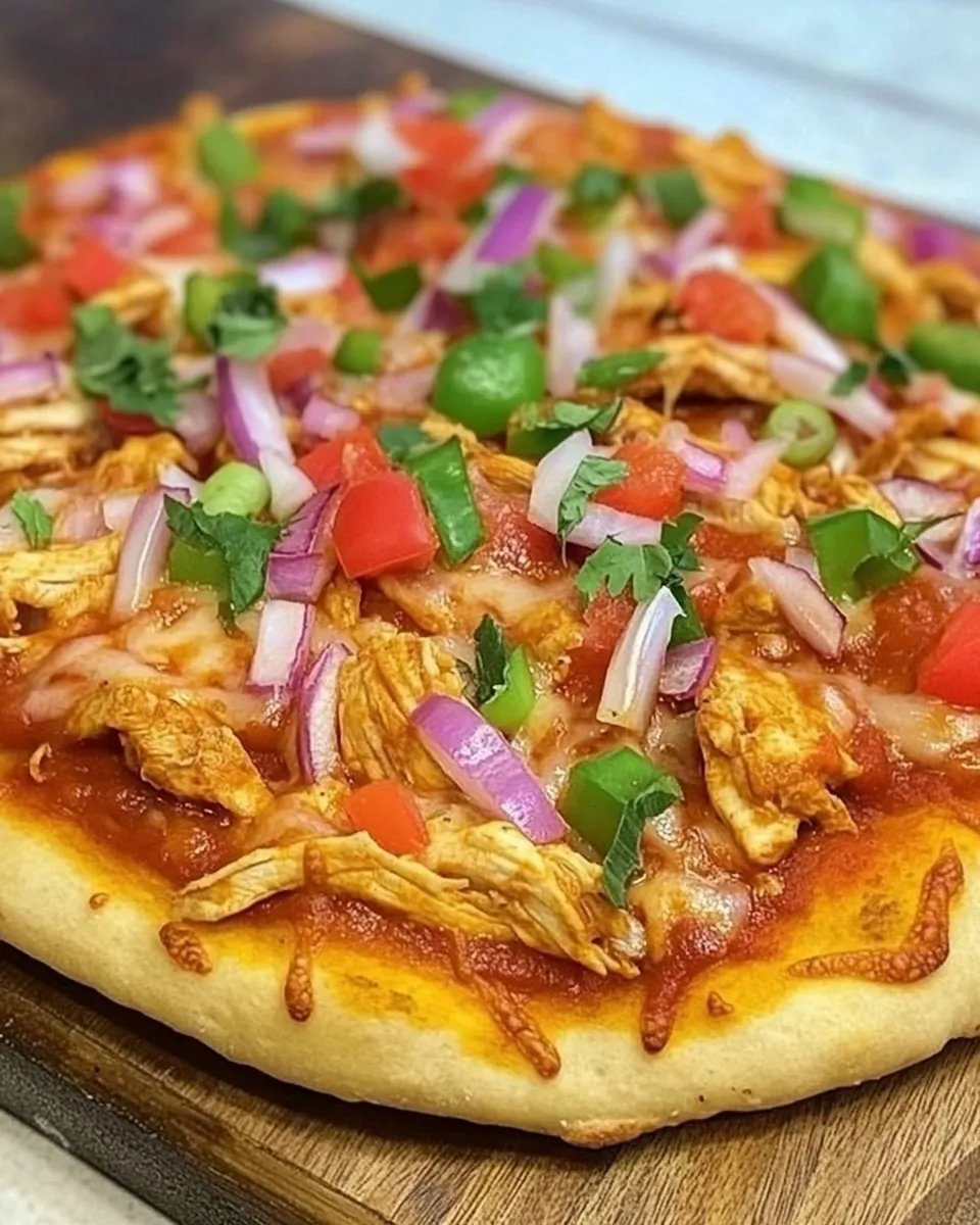 Chicken Fajita Pizza