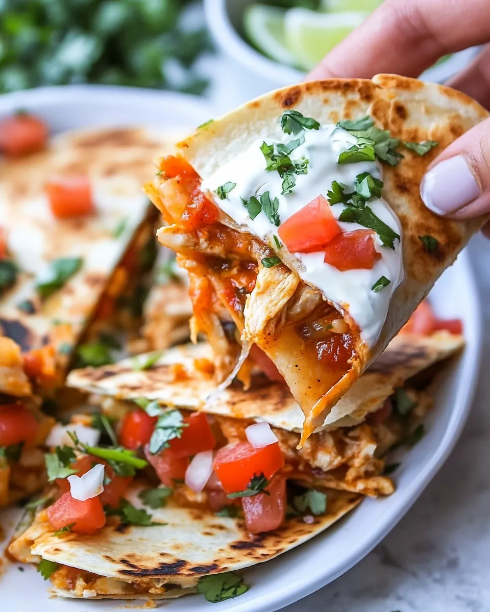 Chicken Fajita Quesadillas