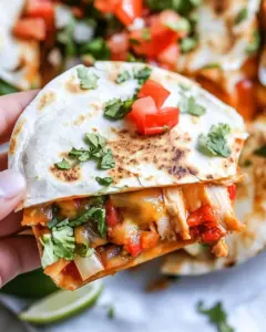 Chicken Fajita Quesadillas