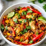 Chicken Fajita Rice Bowl