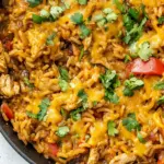 Chicken Fajita Rice Skillet
