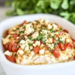 Chicken Feta Tomato Bake