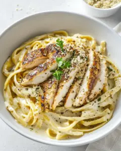 Chicken Fettuccine Alfredo