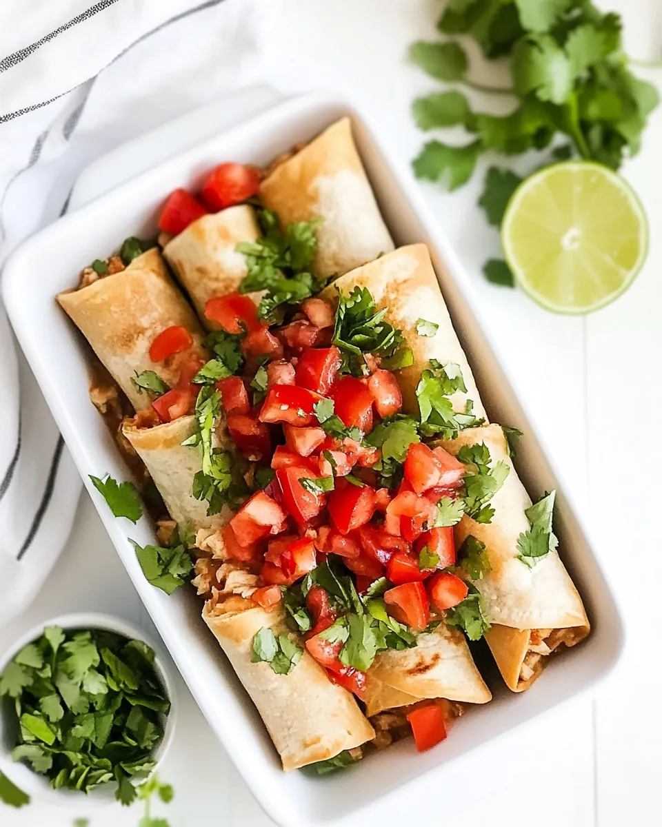Chicken Flautas