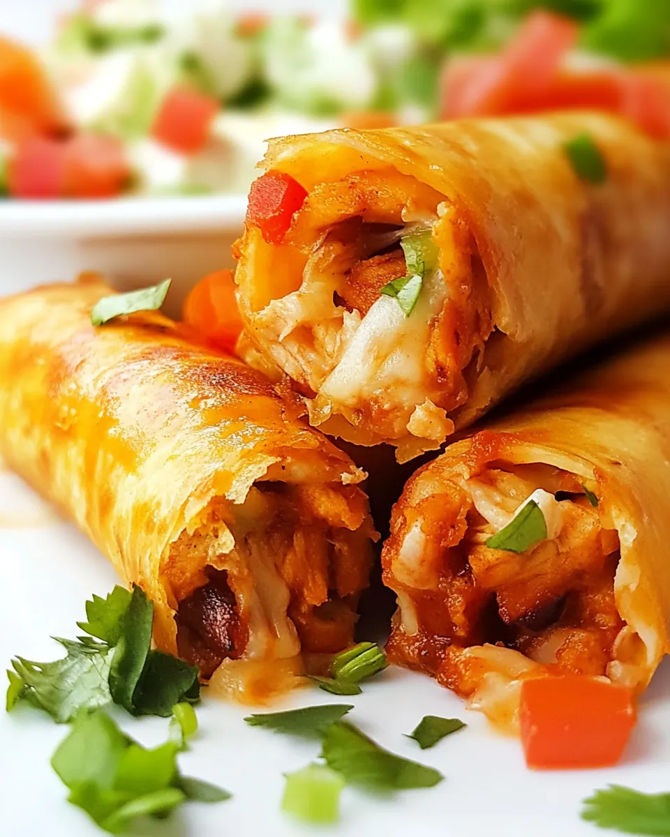 Chicken Flautas