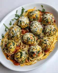 Chicken Florentine Meatballs