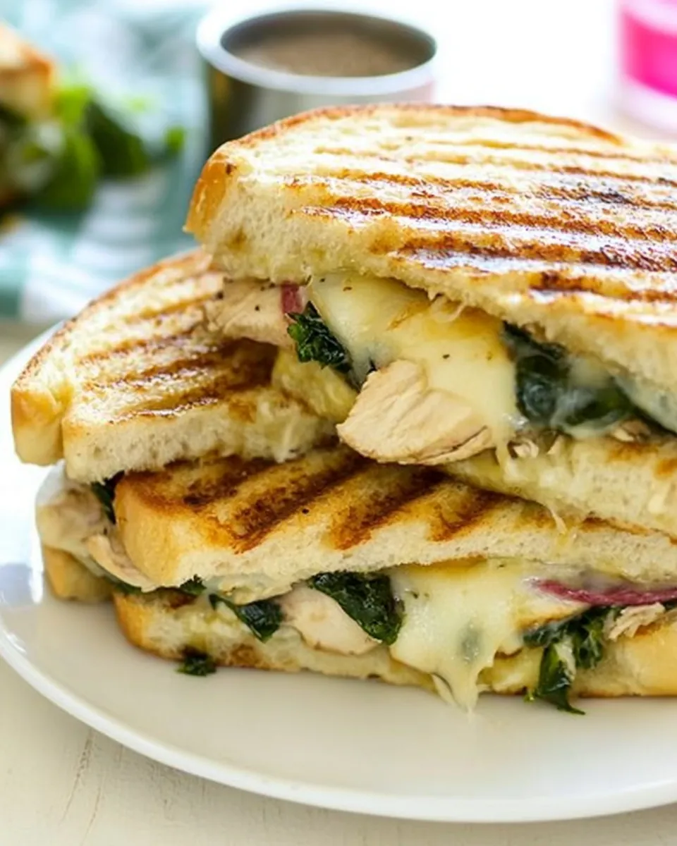 Chicken Florentine Panini