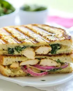 Chicken Florentine Panini