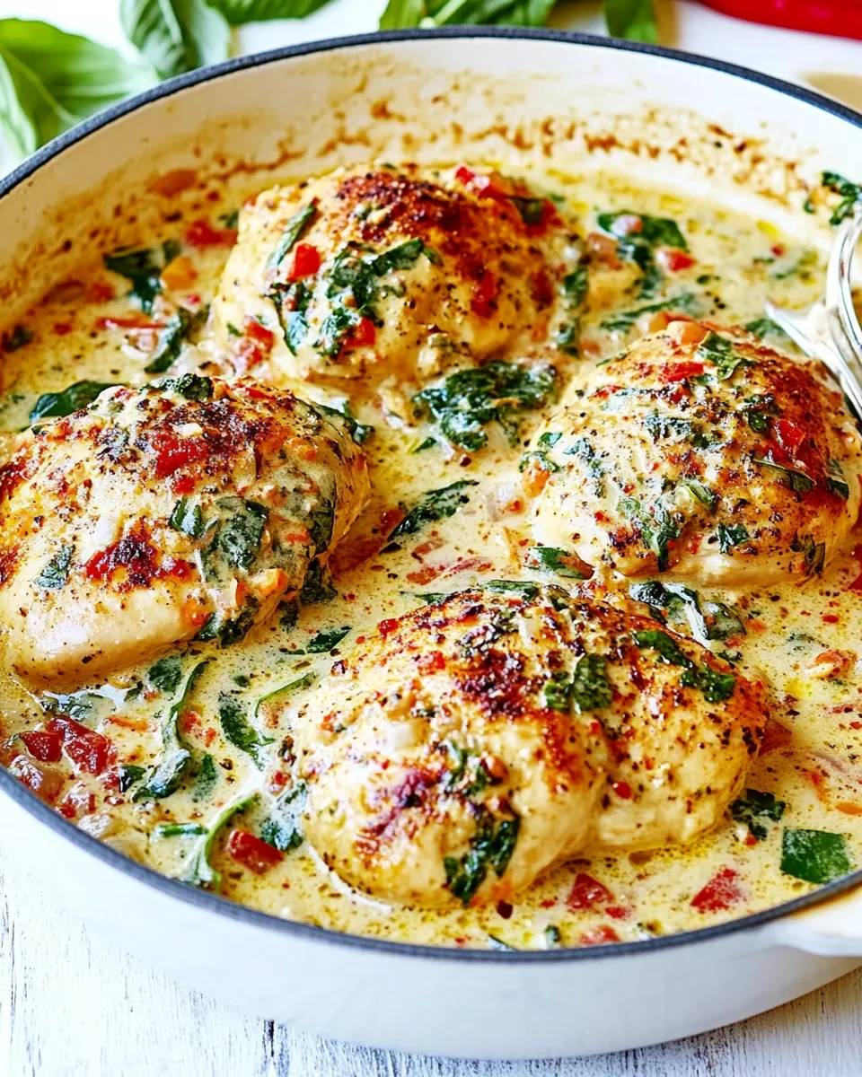 Chicken Florentine