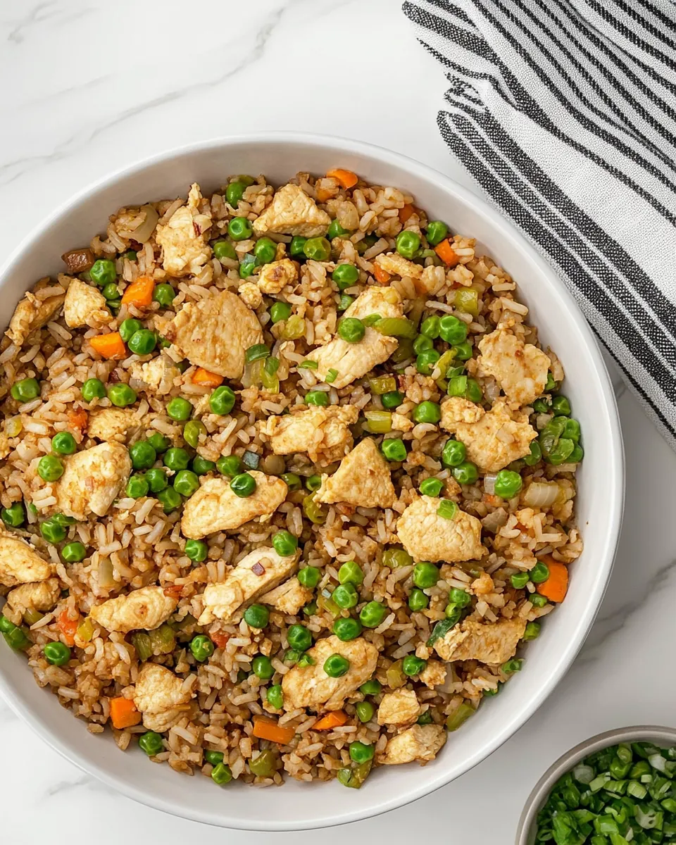 Chicken Fried Brown Rice