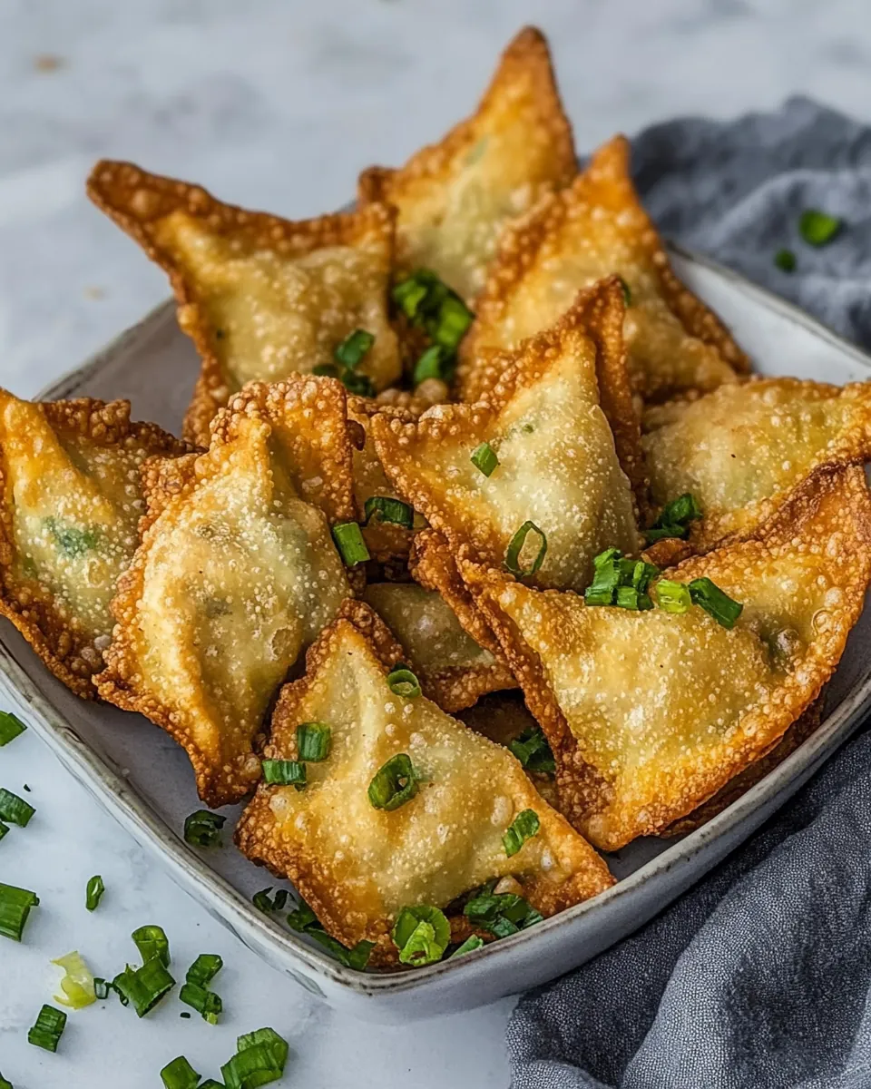 Chicken Fried Wontons