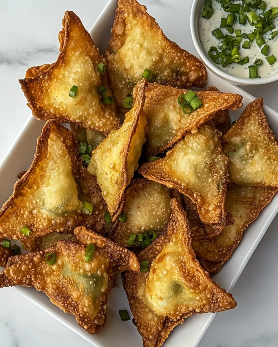 Chicken Fried Wontons