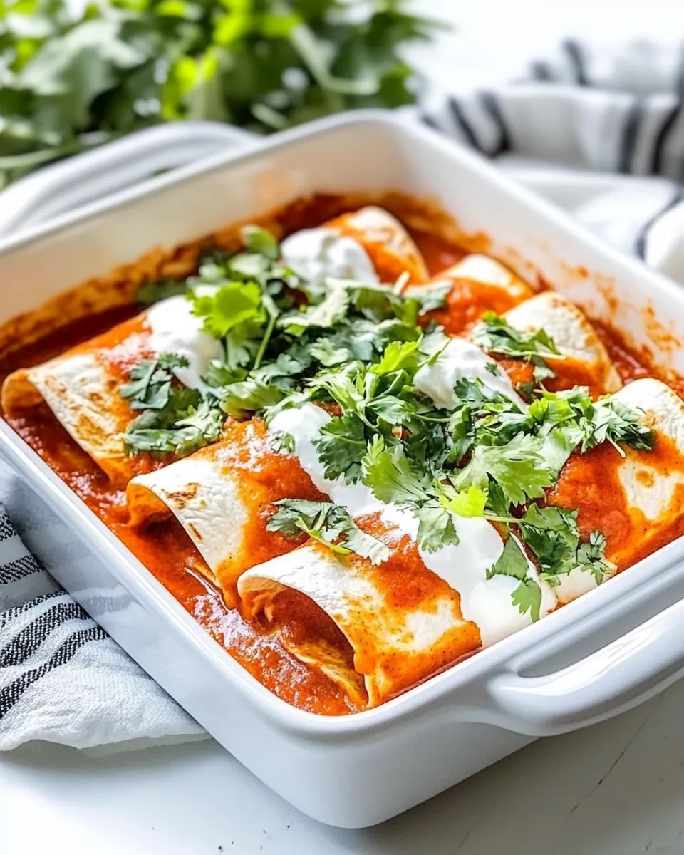 Chicken Goat Cheese Enchiladas