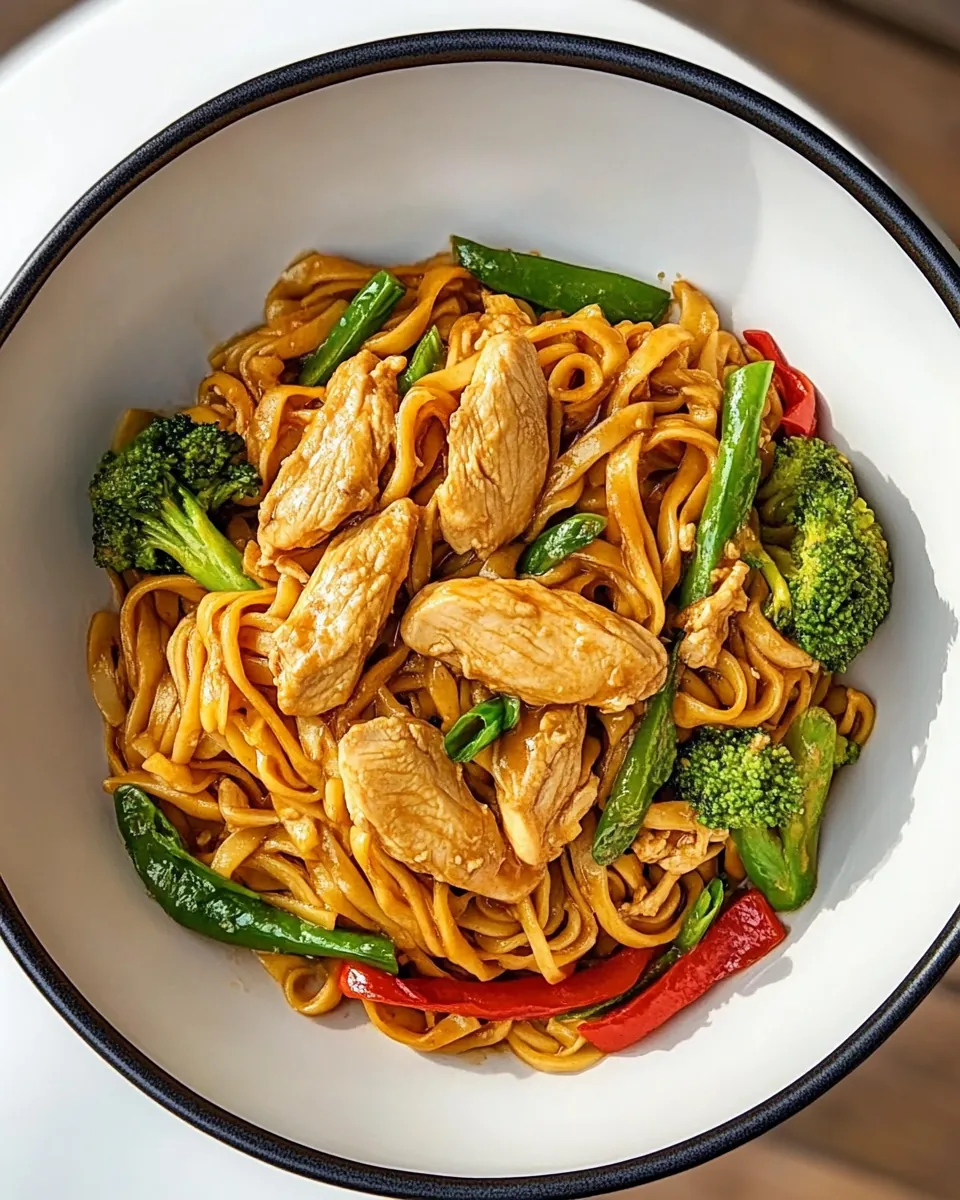 Chicken Hokkien Noodle Stir Fry