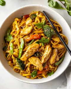 Chicken Hokkien Noodle Stir Fry