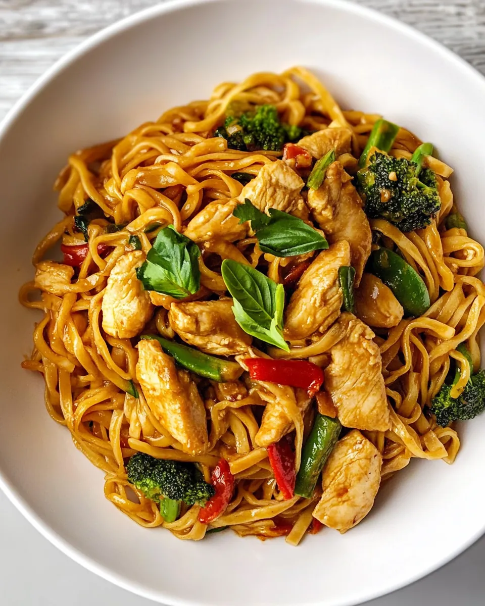 Chicken Hokkien Noodle Stir Fry