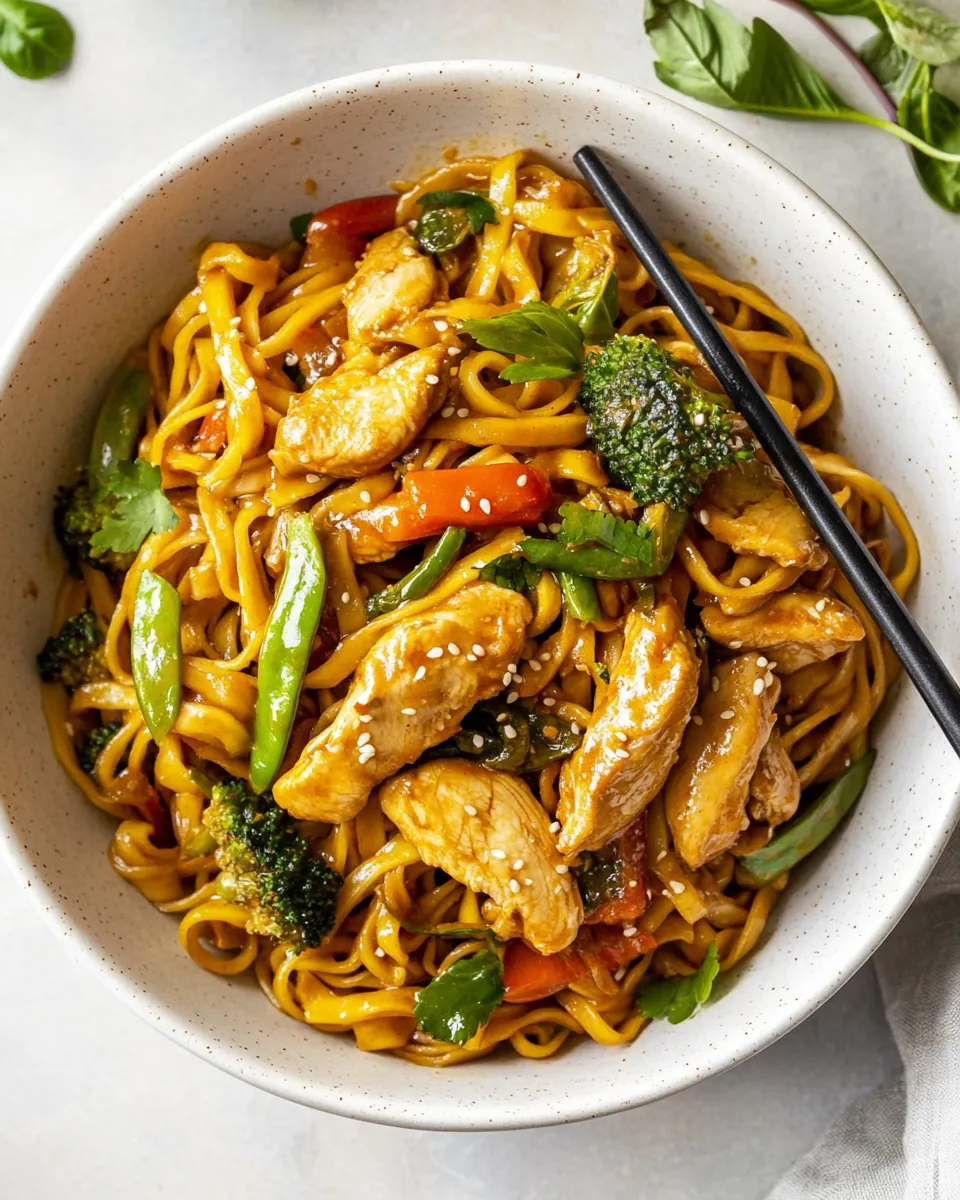 Chicken Hokkien Noodle Stir Fry
