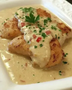 Chicken In Basil Cream Sauce