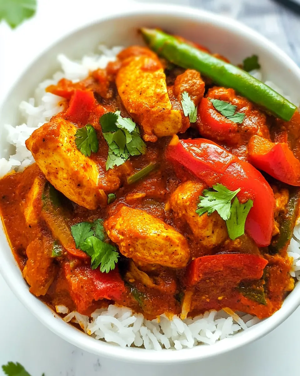 Chicken Jalfrezi