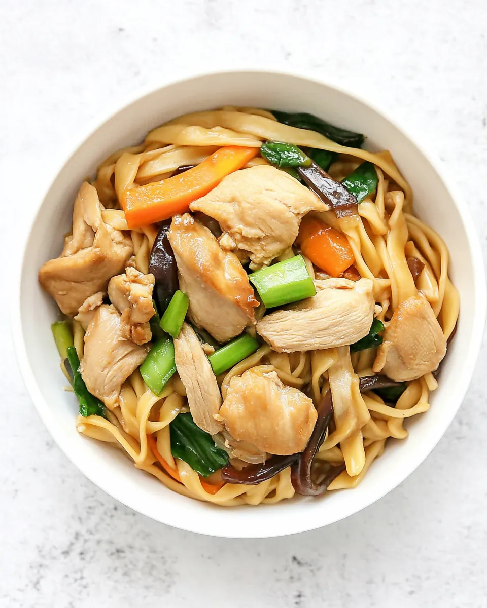 Chicken Lo Mein