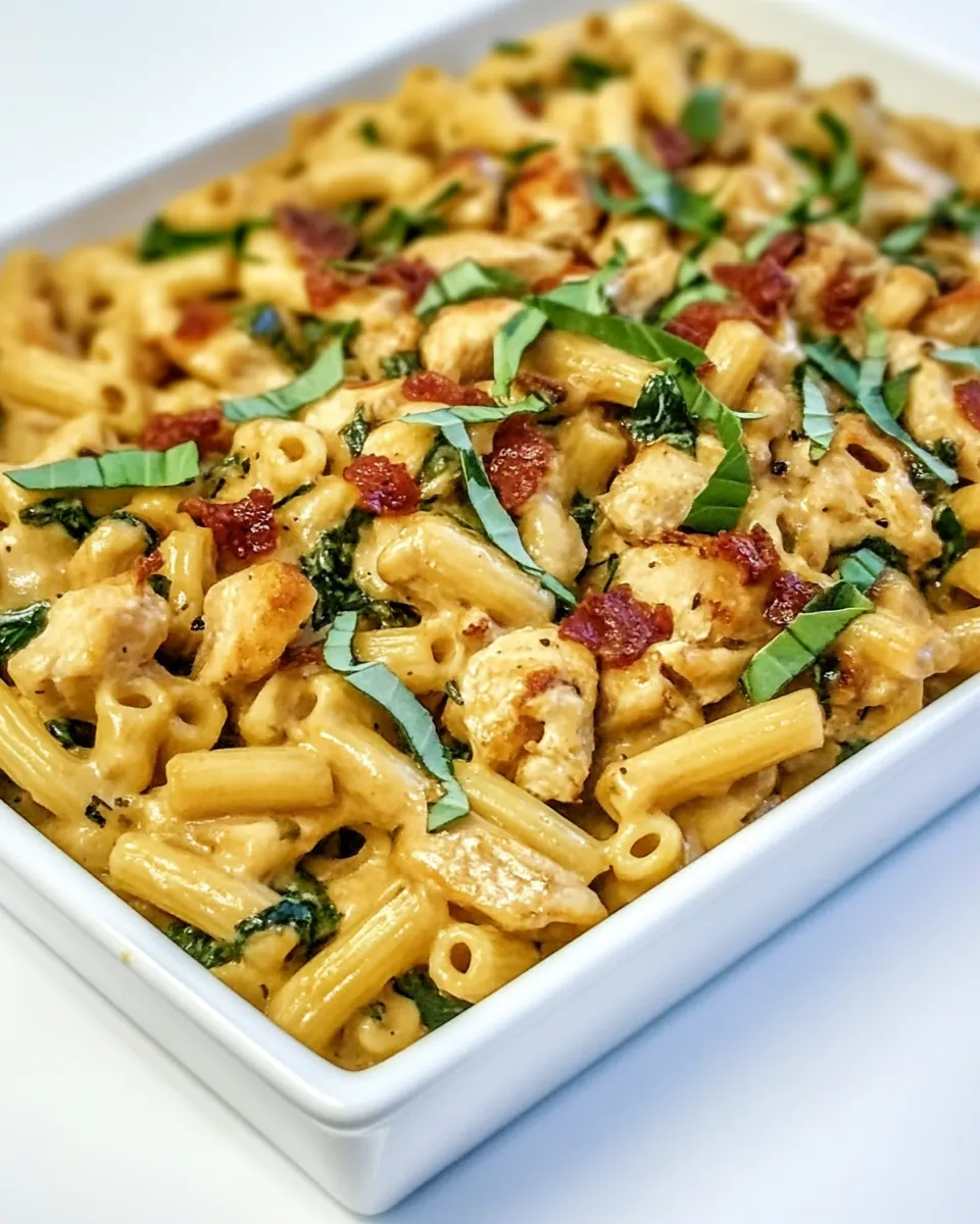 Chicken Mac and Cheese