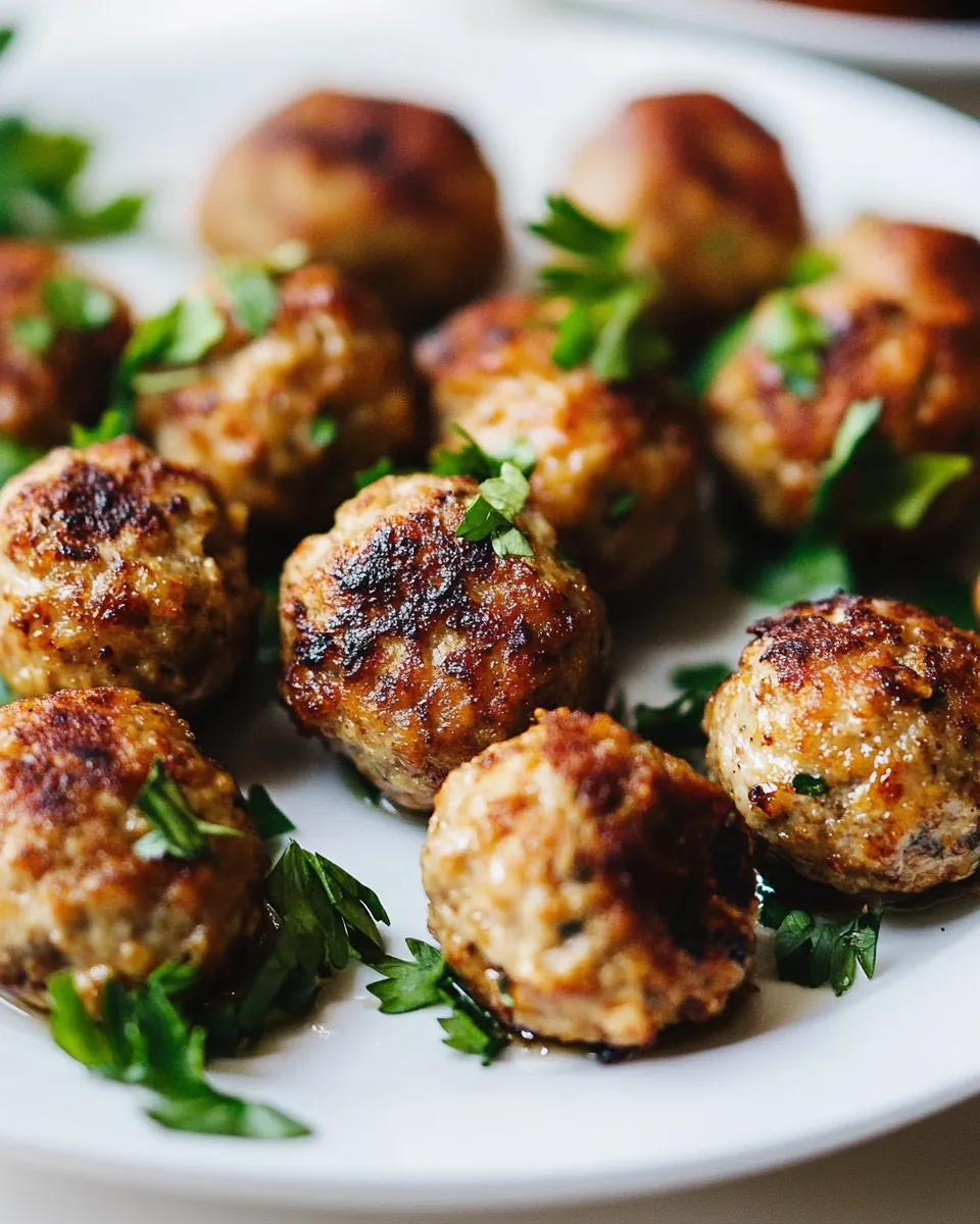 Chicken Meatballs