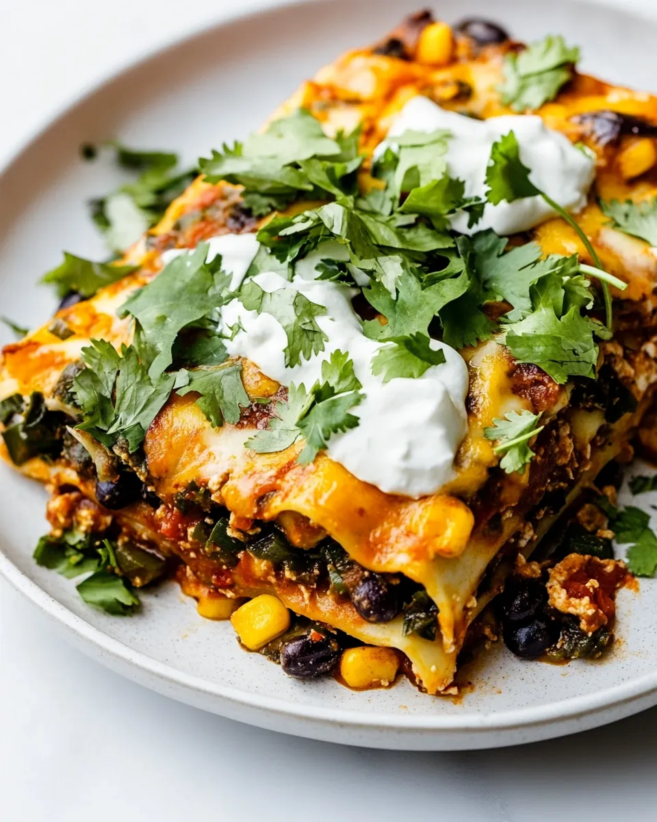 Chicken Mexican Lasagna